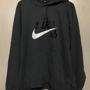 Nike SB Icon Hoodie Dark Grey Shadow Men’s